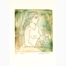"Seated woman"