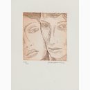 Χαλκογραφία Καραβούζης Σαράντης 9x10