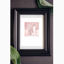 Χαλκογραφία Καραβούζης Σαράντης 9x10