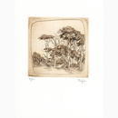 Χαλκογραφία Ράμμος Κωνσταντίνος 9x10