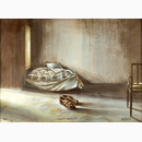 Λιθογραφία επιχρωματισμένη Ραζής Άγγελος 54x75