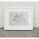 Υψιτυπία Γιώργος Σταθόπουλος "Αναβάτρια" 12x18