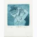 Χαλκογραφία Σταθόπουλος Γιώργος 13x18