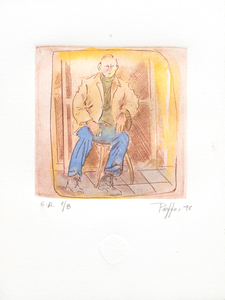 Tzortzinis copper engraving