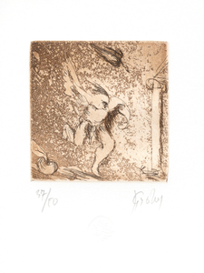 Χαλκογραφία Γεωργίου Χρήστος 9x10