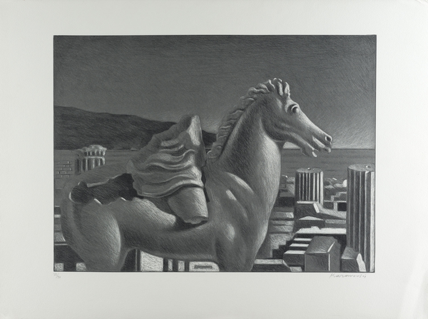 Ancient Marble Horse