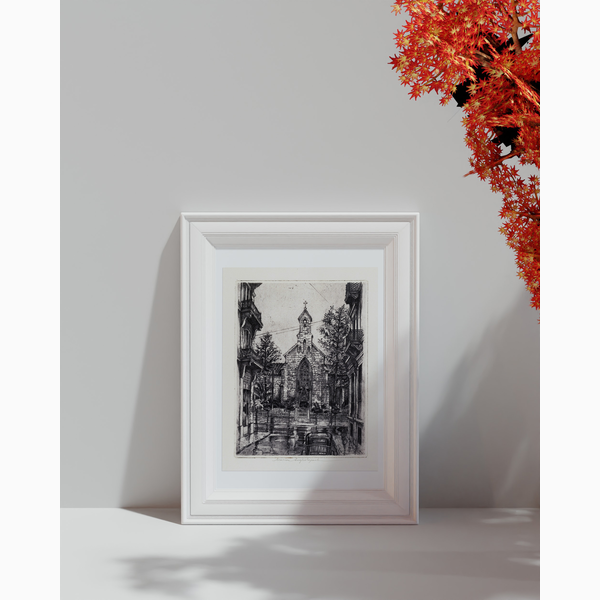 Χαλκογραφία Αγγελόπουλος Μάριος 23x17