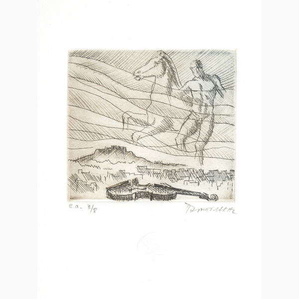 Χαλκογραφία Ζουμπουλάκης Πέτρος 9x10