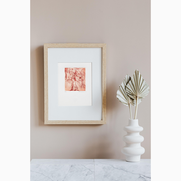 Χαλκογραφία Καράμπελας Ανδρέας 9x10