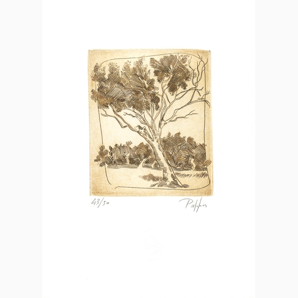 Χαλκογραφία Ράμμος Κωνσταντίνος 9x10