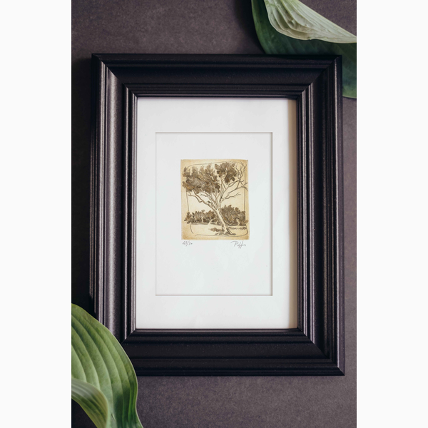 Χαλκογραφία Ράμμος Κωνσταντίνος 9x10