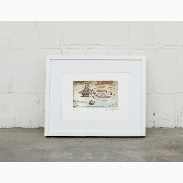 Χαλκογραφία Παπαχρήστος Βαγγέλης 9x10