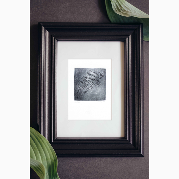 Χαλκογραφία Διονάς Βαγγέλης 9x10