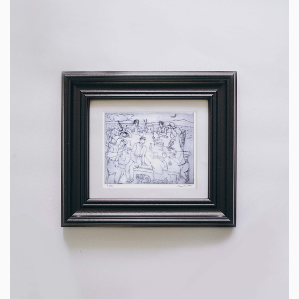 Χαλκογραφία Σάμιος Παύλος 30x23