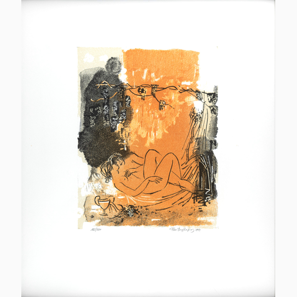 Λιθογραφία Βαρλάμος Γιώργος 70x58