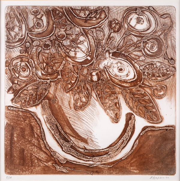 Χαλκογραφία Αλαμάνος Σπύρος 25x18