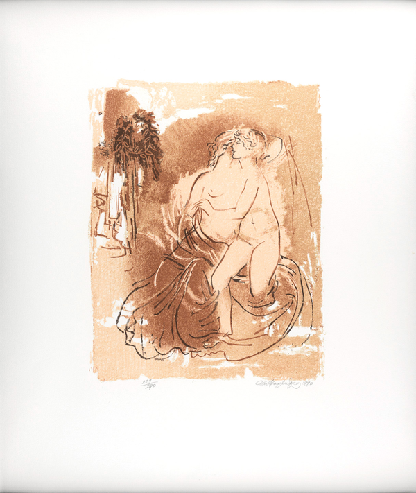 Λιθογραφία Βαρλάμος Γιώργος 70x58