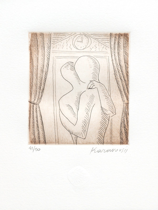 Tzortzinis copper engraving