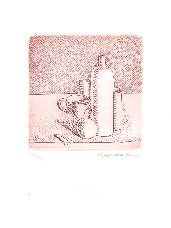 Tzortzinis copper engraving